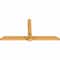 Ekena Millwork Eugene Rough Sawn Timber Gable Bracket, Western Red Cedar, 96"W x 48"H x 4"D x 6"F, 12/12 Pitch GBW096X48X0406EUG00RWR - alternate 4